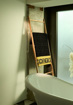 Versace BATH TOWEL I HEART BAROQUE - Strandtuch - black
