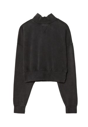 INTERLOCK HIGH NECK  - Collegepaita - dark grey