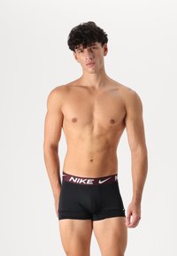 Nike Underwear ESSENTIAL TRUNK 3 PACK - Boxer alsónadrág - black