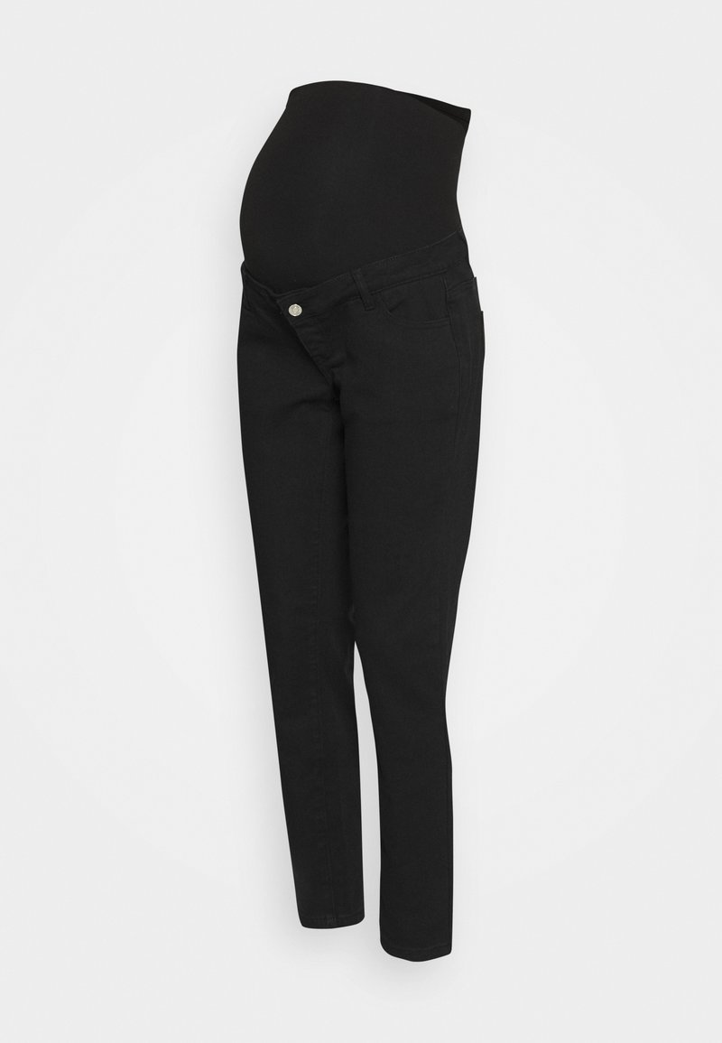 Missguided Maternity Relaxed fit jeans zwart denim/blackdenim