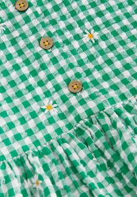 Next Nappali ruha - green embroidered daisy