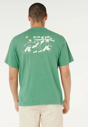 ARTIST OF THE SEARCH TY WILLIAMS  - T-shirt print - leaf green