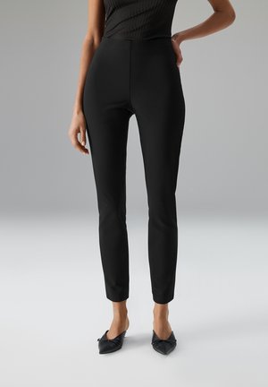 SANYO - Stoffhose - black