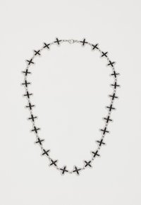 CLOVER NECKLACE UNISEX - Collier - white/black
