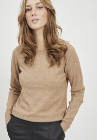 Object OBJTHESS LS O-NECK - Camisola - chipmunk
