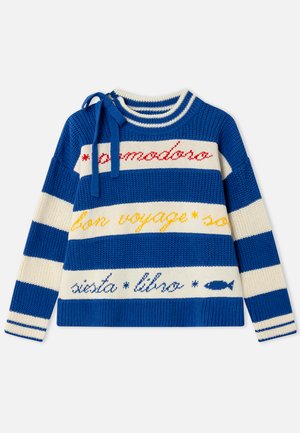 Dr. Bloom, SWEATER CHIRINGUITO AZUL - Πουλόβερ - blue