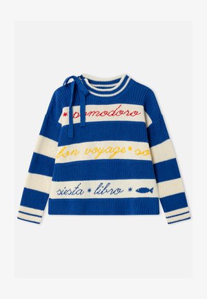 Dr. Bloom, SWEATER CHIRINGUITO AZUL - Πουλόβερ - blue