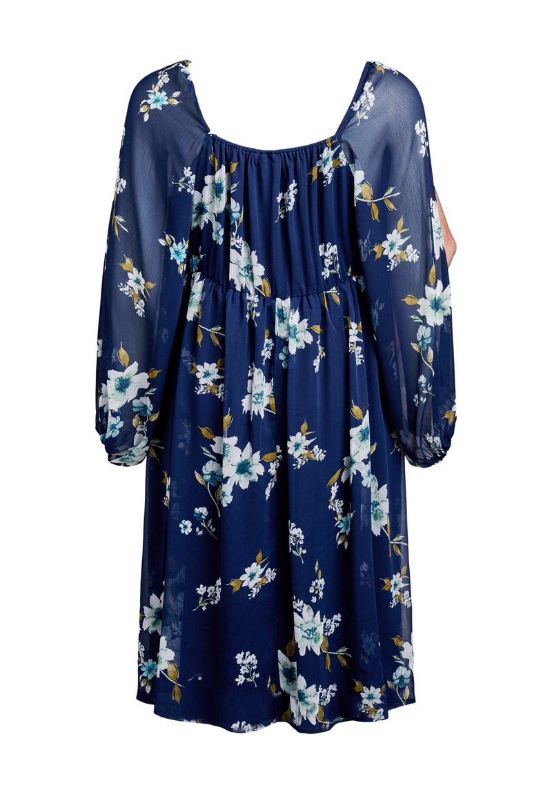 navy blue rhinestone dress Windsor Vienna Rhinestone Pearl Mesh Mini Dress in Navy Blue | Size: M