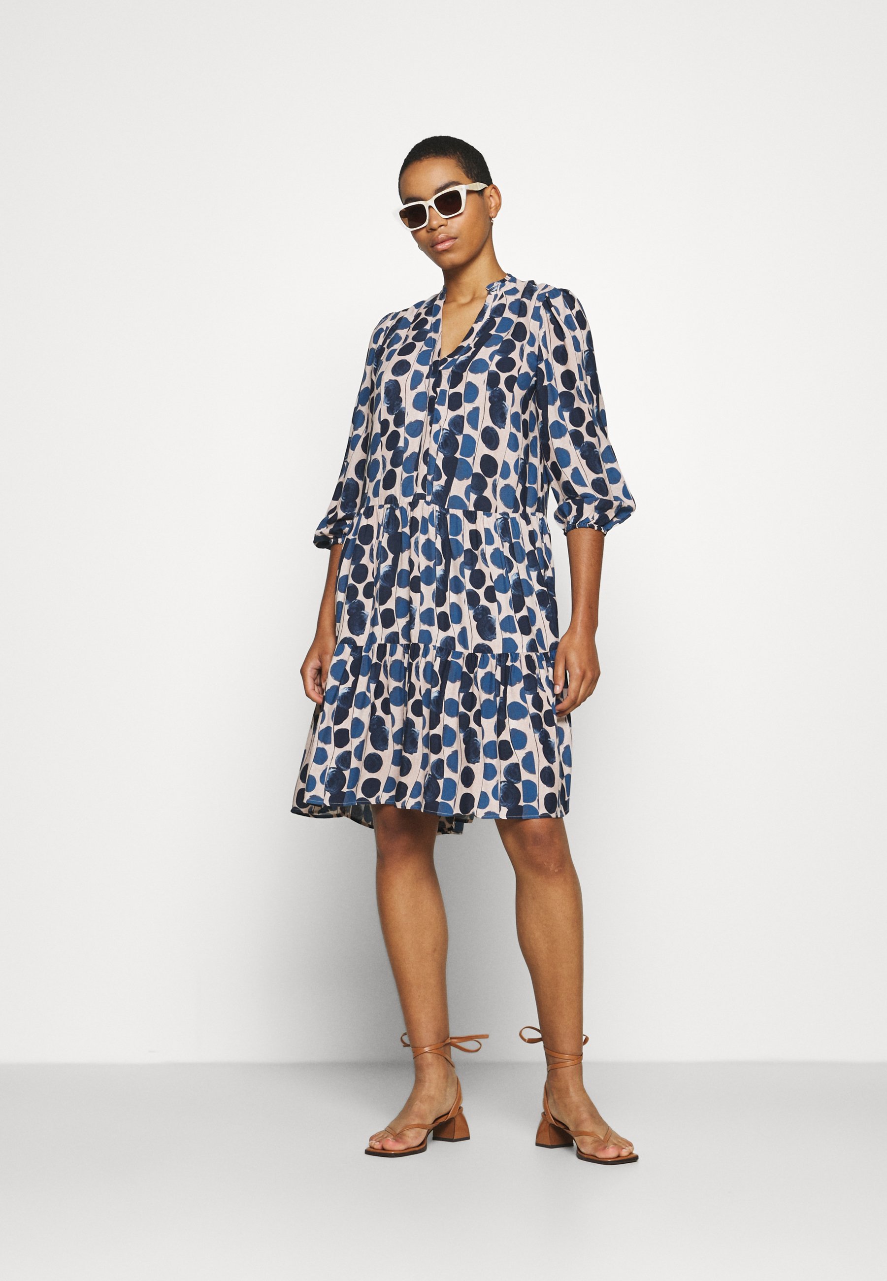 Esprit Collection SILKY - Vestito estivo - navy/blu scuro - Zalando.it