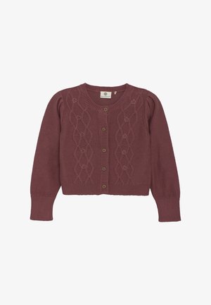 EN FANT Strickjacke - roan rouge