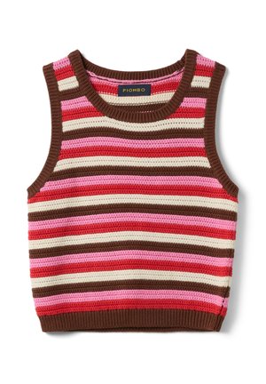 PIOMBO, Jersey de punto - brown/pink