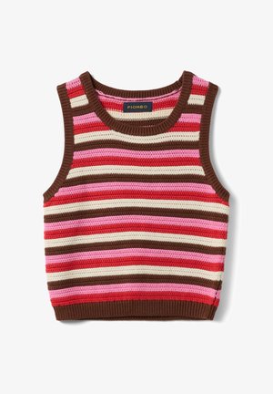 PIOMBO, Jersey de punto - brown/pink