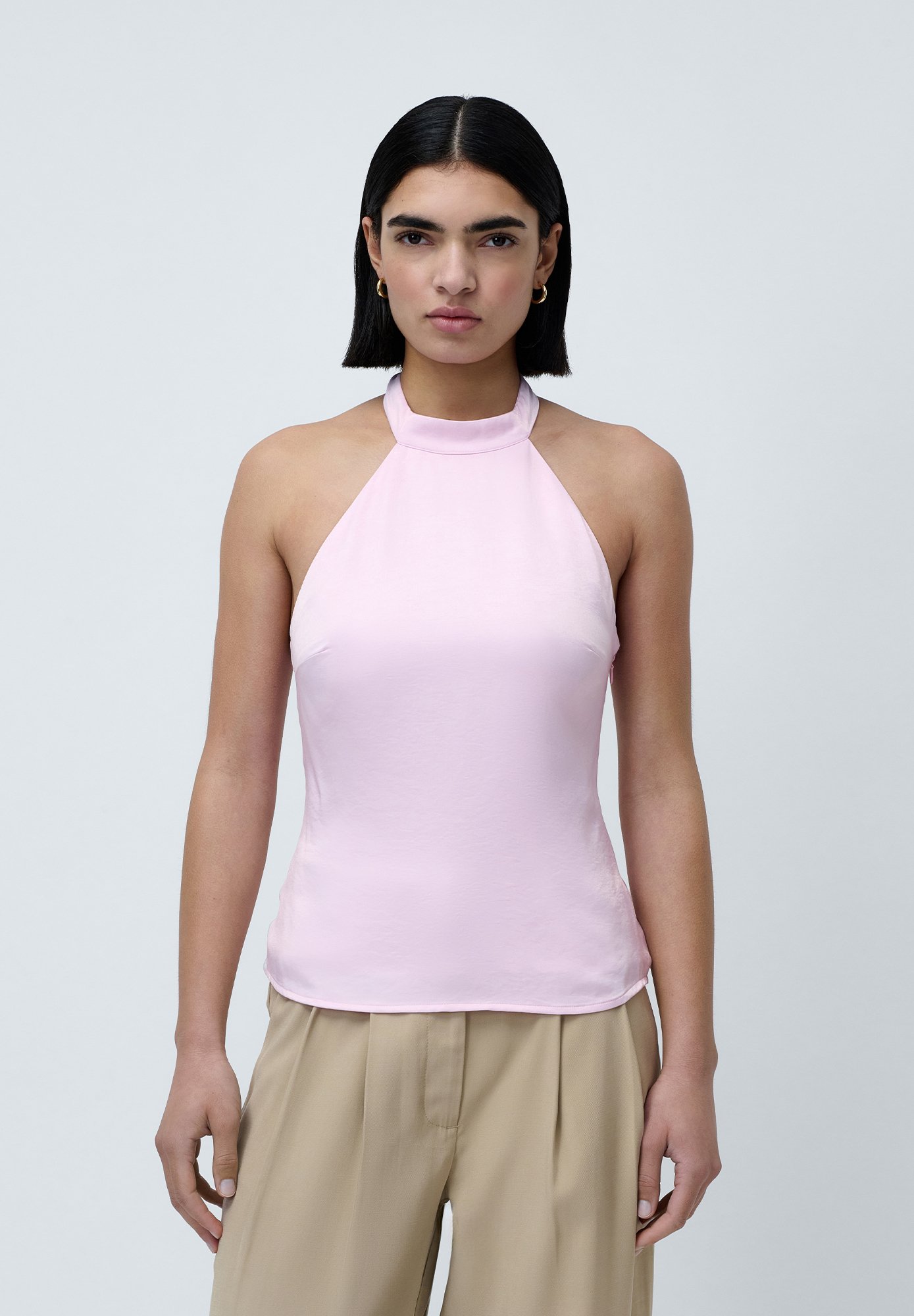 売れ筋商品|||ビーヤング シャツ レディース トップス BYFILINEN - Blouse - tawny port BYFILINEN Tawny Port Blouse with Low-Cut V-Neck