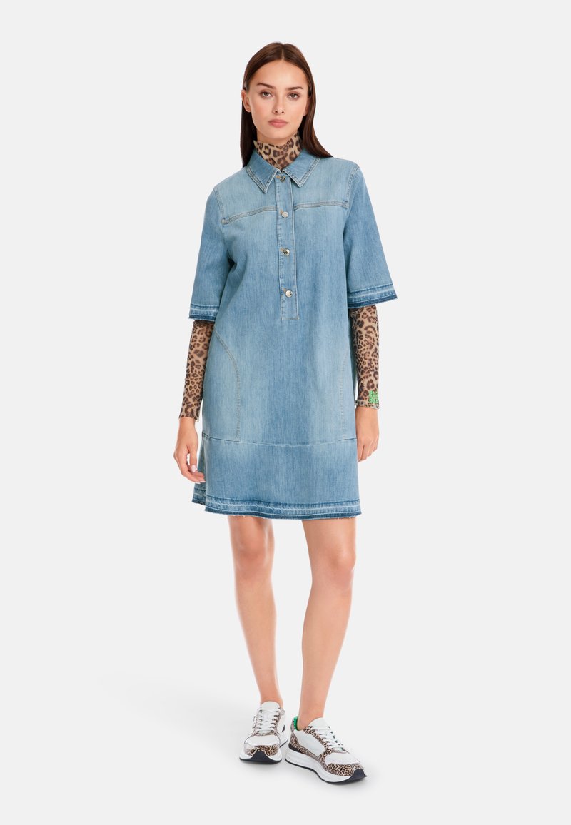 Marc Cain Denim dress - baby blue/blue - Zalando