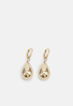 PUFFY TEARDROP - Earrings - gold-coloured