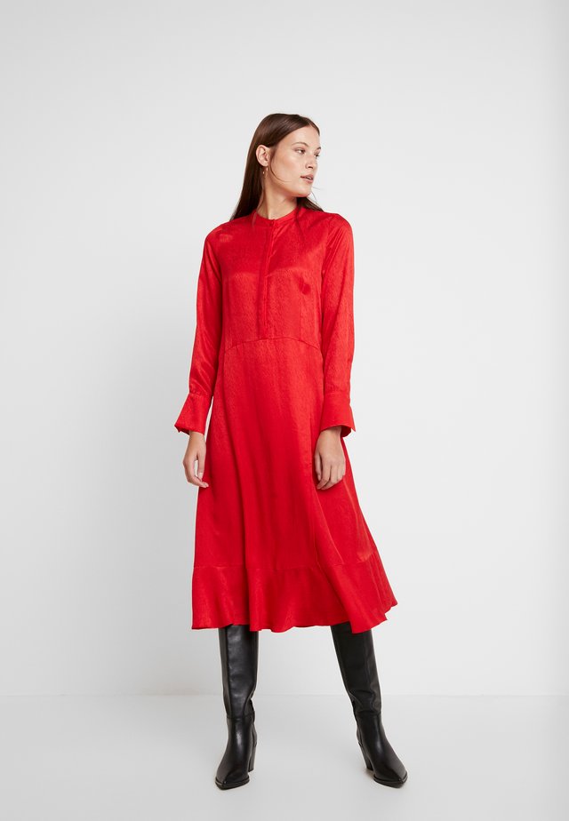HARPER DRESS - Robe chemise - red