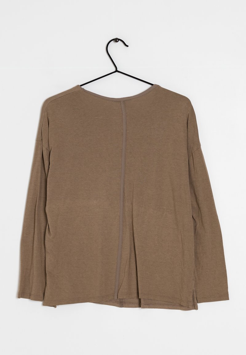 Zara T-shirt à manches longues brown/marron (Seconde main