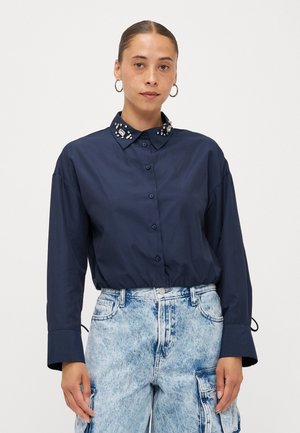 ONLRIA LIFE BALLOON  - Button-down blouse - night sky