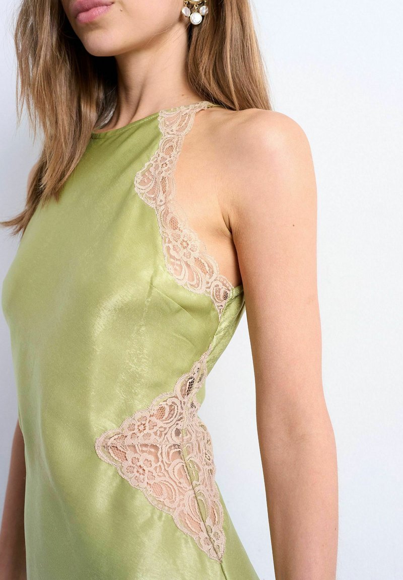 Topshop Bridesmaid TSJANE Long - Occasion wear - bright green/green -  Zalando.ie