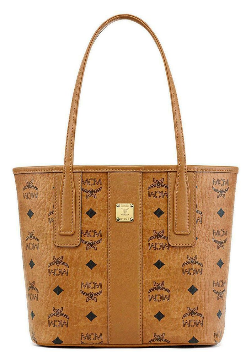 MCM - LIZ VISETOS MNI - Borsa a mano - cognac, Ingrandire