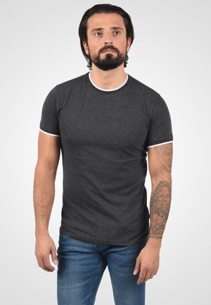 SDSAUL - T-shirt con stampa - dark grey melange