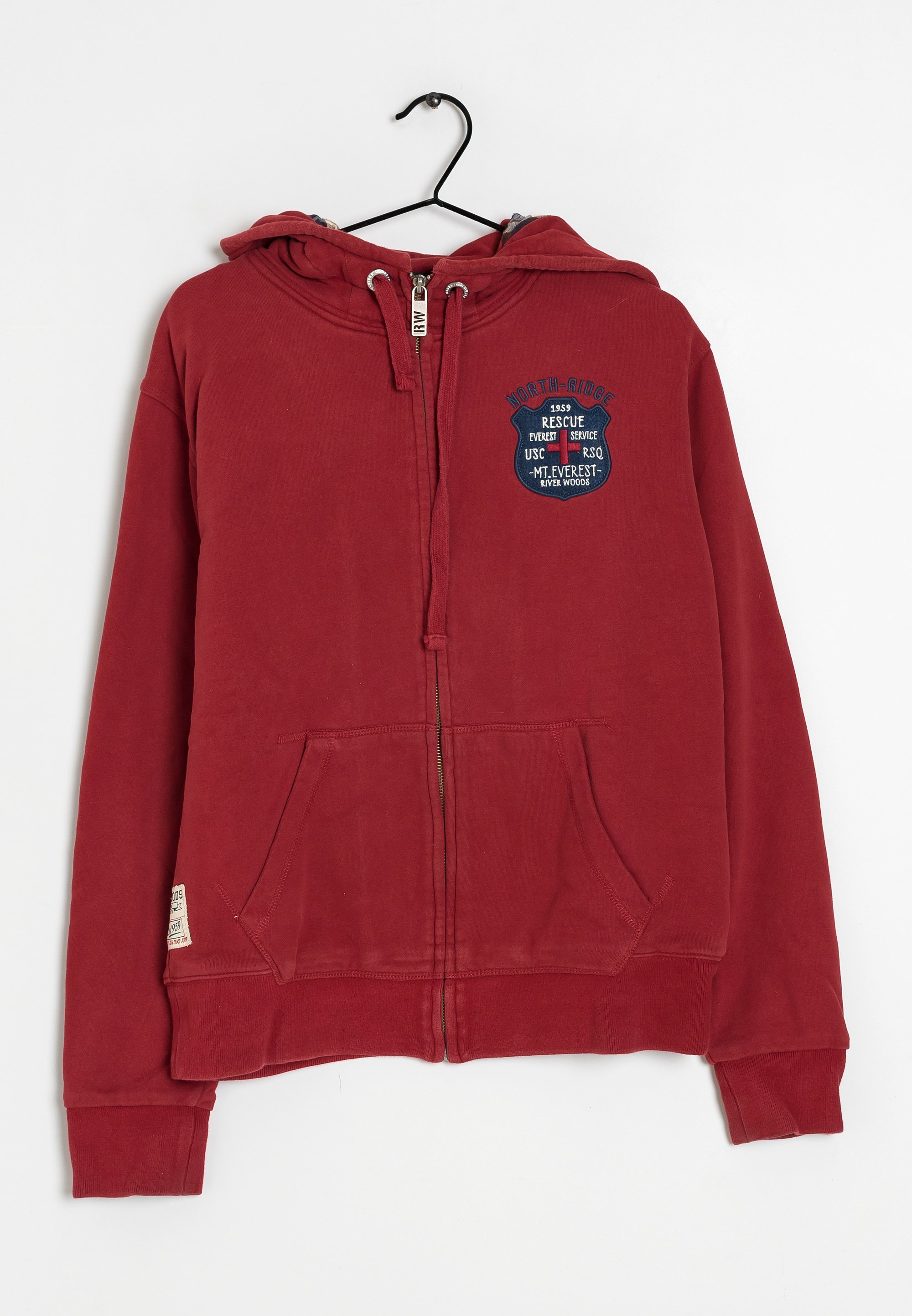 River Woods Sweat zippé red/rouge (Seconde main) - Main Image