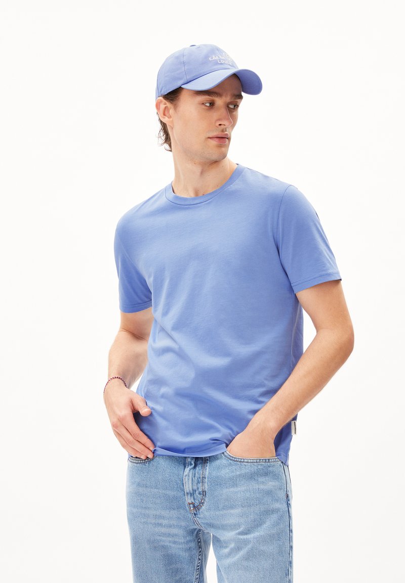 ARMEDANGELS JAAMES - T-shirt basic - blue bloom