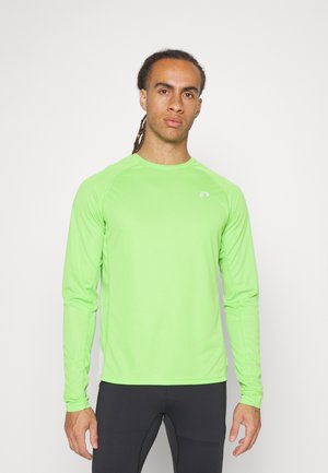 MEN CORE RUNNING - Maglietta a manica lunga - green flash