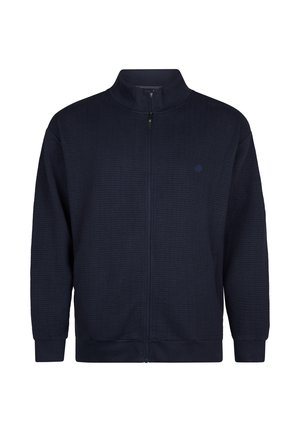 Zip-up sweatshirt - navy blue