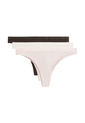 3 PACK LOGO BRAZILIAN  - Tanga - mauve