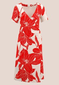 MADELEINE Freizeitkleid - coral   cream