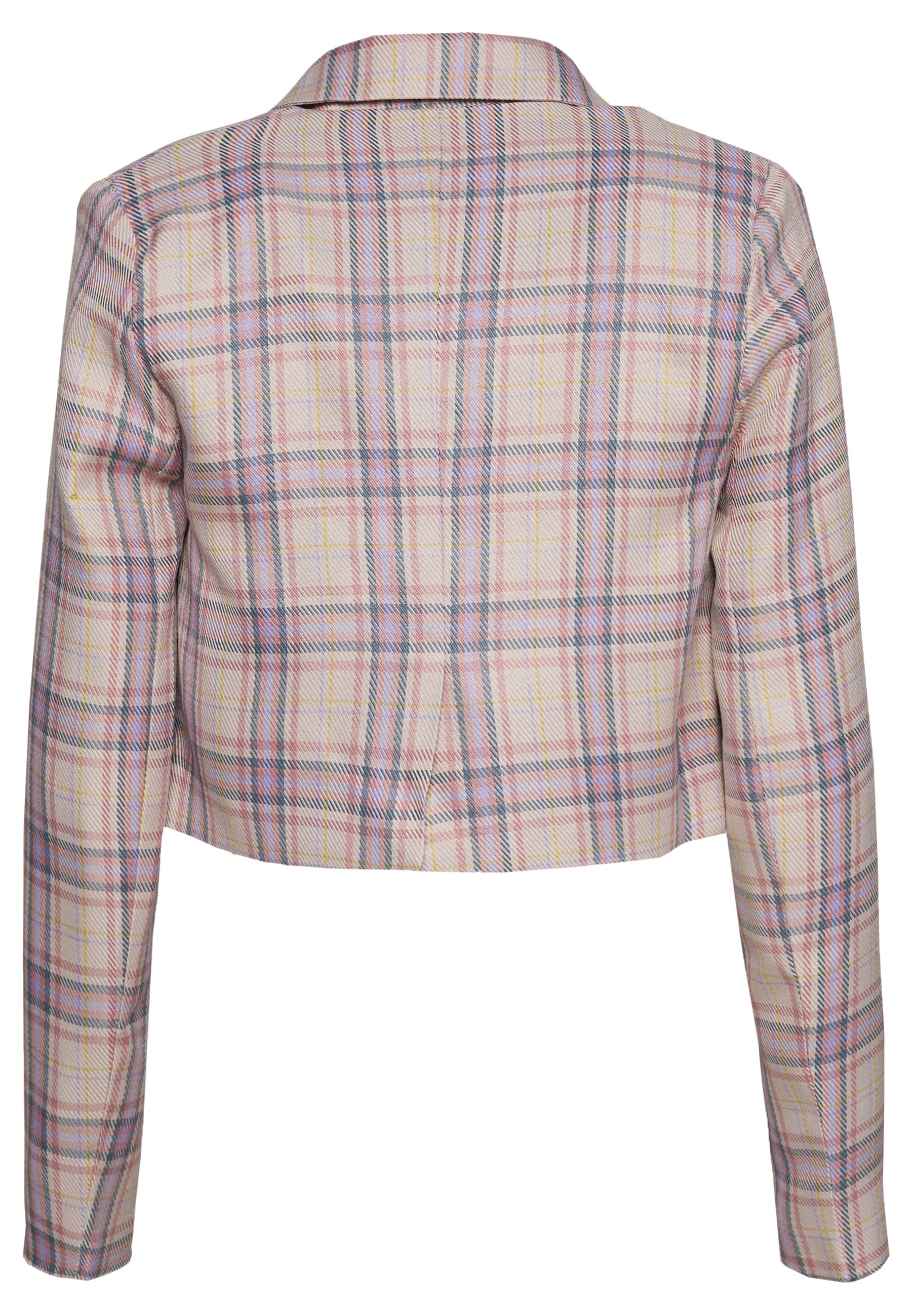 Lost Ink CHECK CROPPED Blazer multi Zalando.no Lost Ink CHECK CROPPED - Blazer - multi