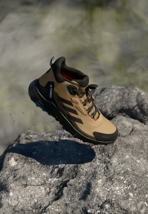 Adidas Terrex ANYLANDER MID - Hikingschuh - cardboard/core black/shadow olive
