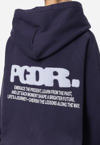 Pegador DEE OVERSIZED - Sweatjakke - washed indigo blue