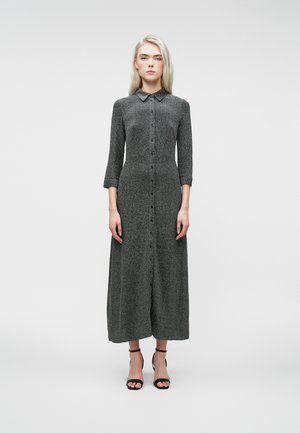 YASSAVANNA LONG DRESS - Blousejurk - black/silver coloured