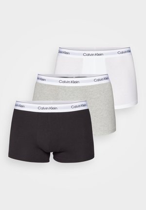 TRUNK 3 PACK MODERN COTTON STRETCH - Boxerbriefs - grey heather/white/black