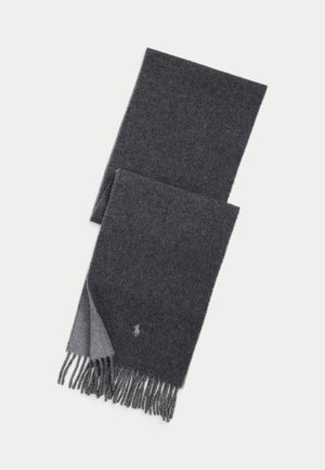 Polo Ralph Lauren, REVERSIBLE WOOL-BLEND SCARF - Sciarpa - dark grey/grey