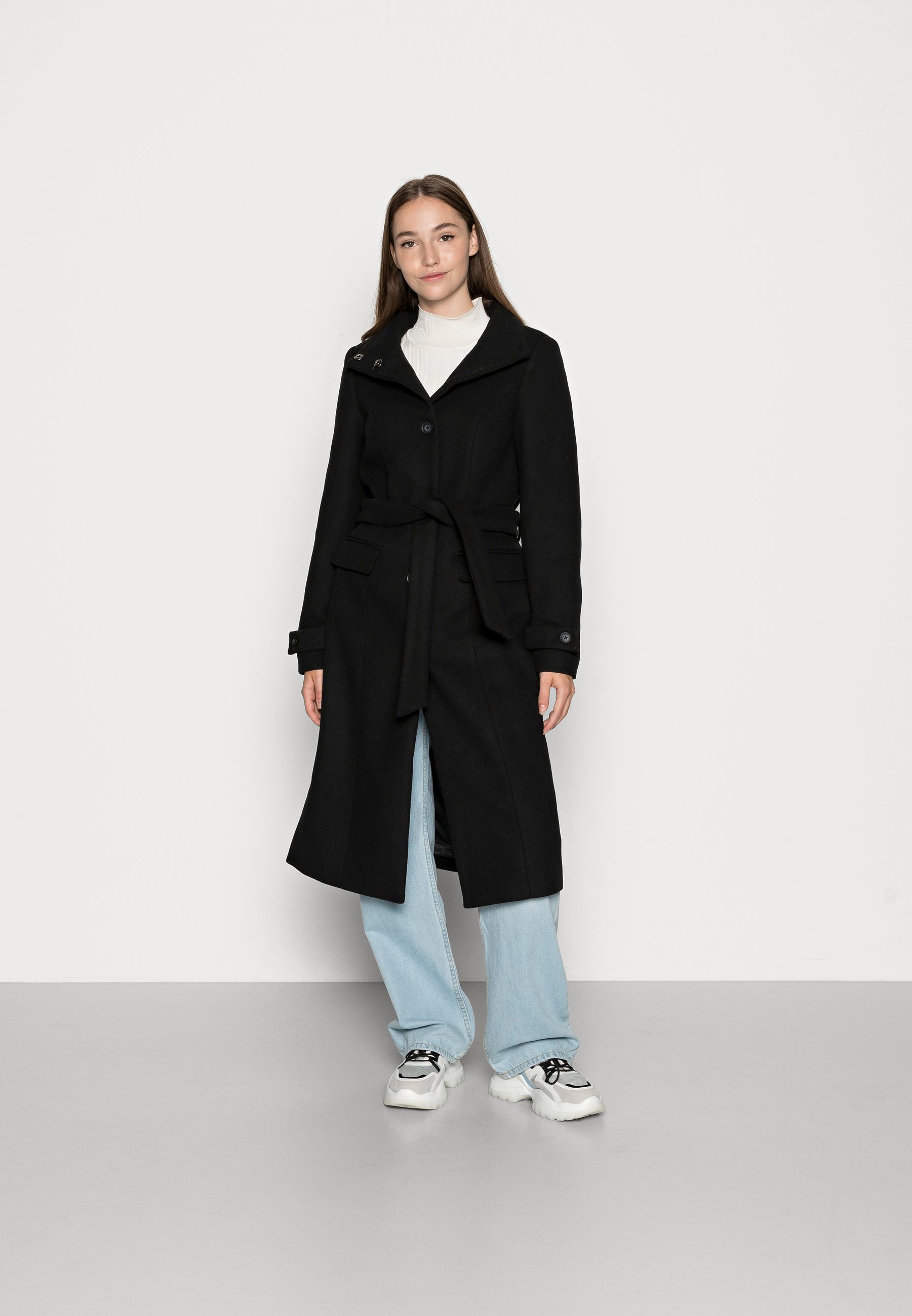 vero moda long trench coat