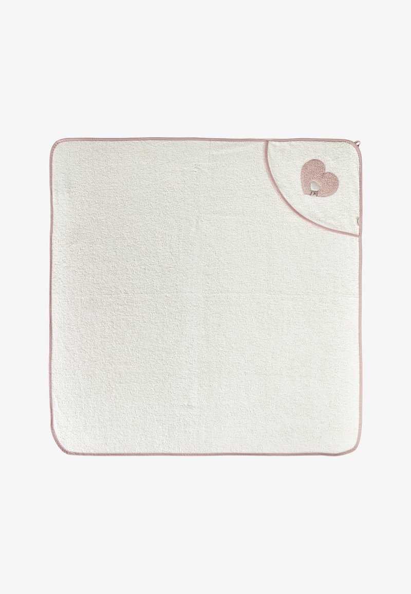 Sterntaler KAPUZENBADETUCH 100 X 100 CM EMMI GIRL - Badetuch - ecru