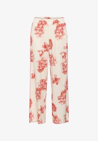 Izbrano, offwhite red flower