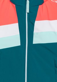 CMP KID SNAPS HOOD UNISEX - Lyžařská bunda - teal
