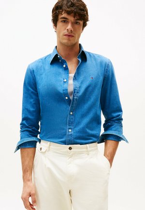 Shirt - light blue chambray