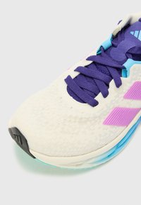 adidas Performance ADISTAR 4 - Road running shoes - white/purple/blue