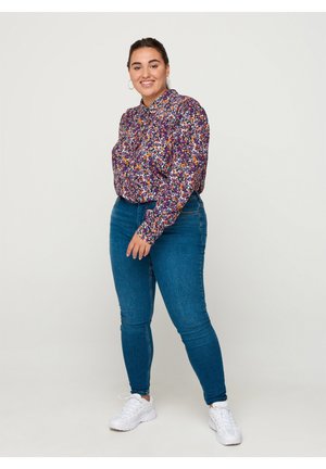 Overhemdblouse - purple