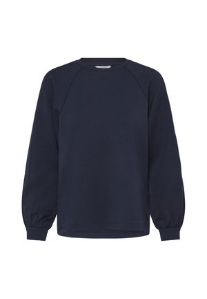 b.young, BYPUSTI SLIT - Sweatshirt - dark sapphire