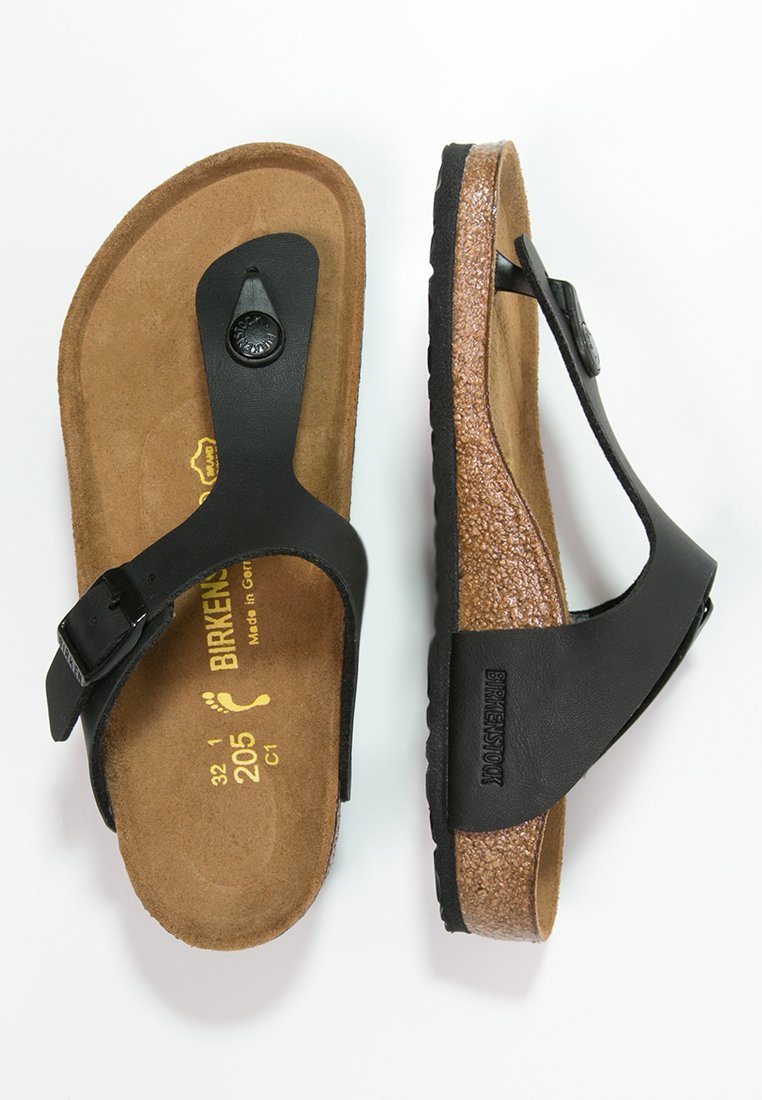 Birkenstock GIZEH - Infradito - black/nero - Zalando.it