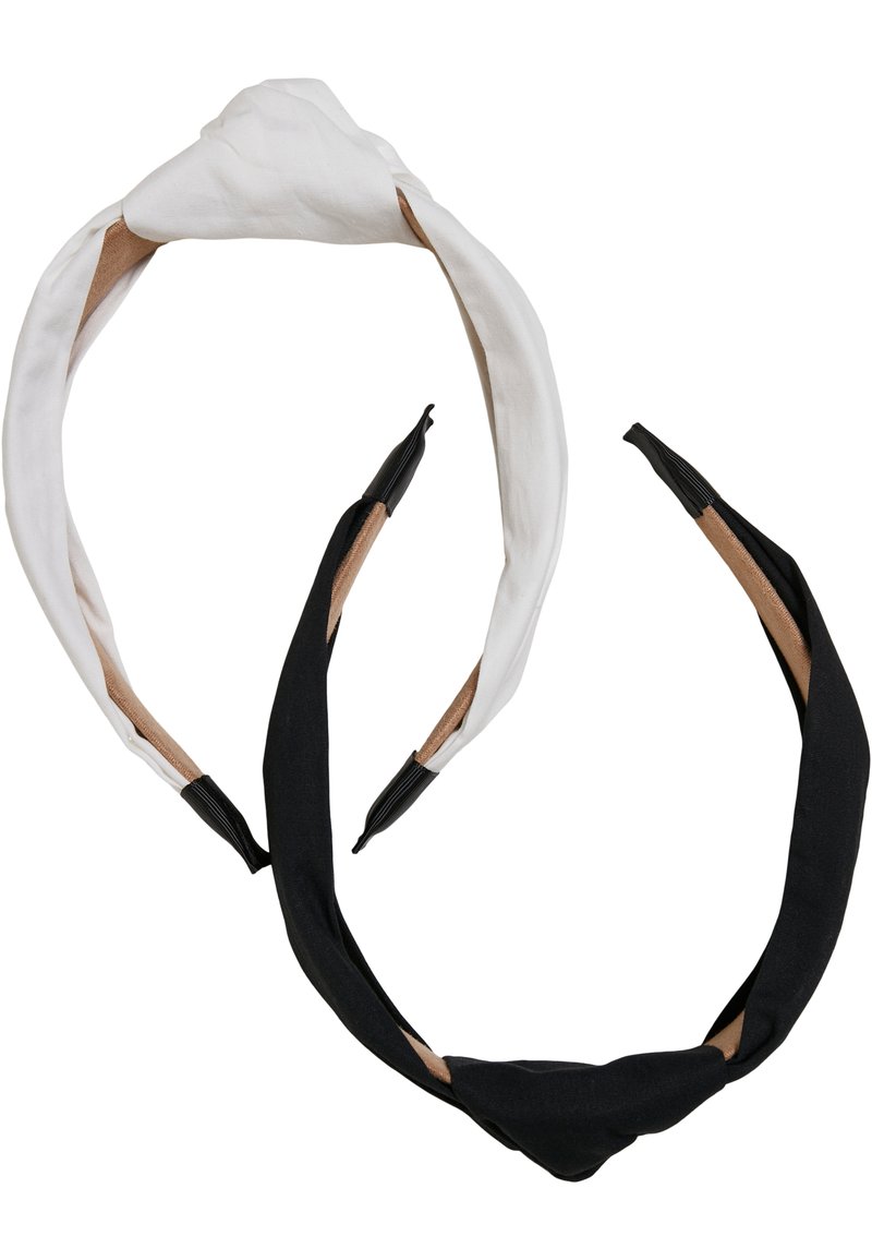 Urban Classics LIGHT WITH KNOT 2-PACK - Pripomoček za oblikovanje las - black white