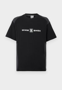 SHOX - T-shirt estampada - black/anthracite