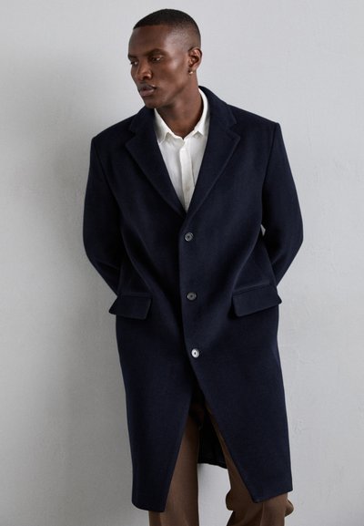 Filippa K RELAXED COAT - Klasický kabát - navy