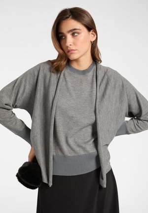 SOFT TOUCH - Gilet - grigio